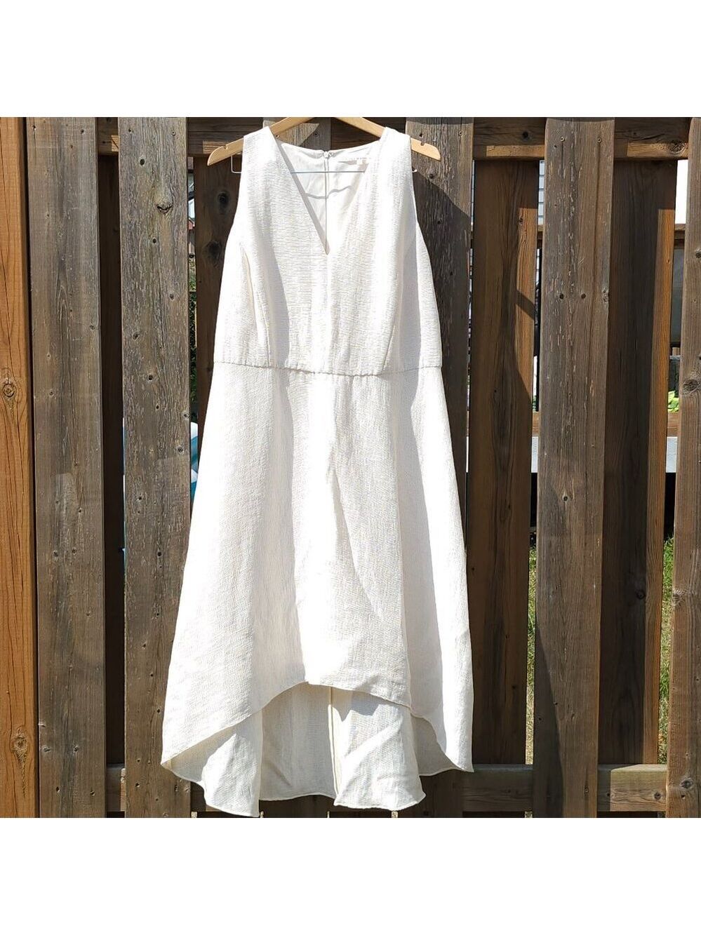 ELEGANT Rachel Roy High Low Dress Women's Size 14W BNWT Cream